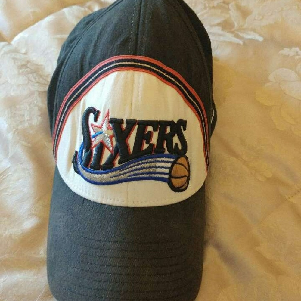 Sixers 76ers Team Hat Cap Reebok NBA Basketball