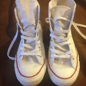 White High Top Converse