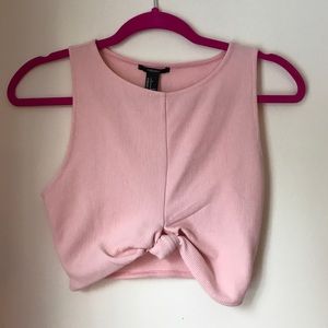 Forever 21 pink crop top!
