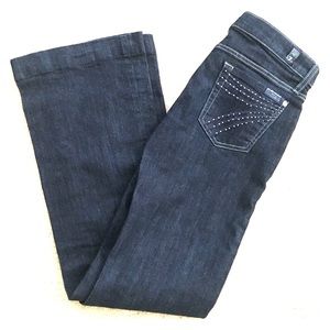 7 for all man kind denim flares