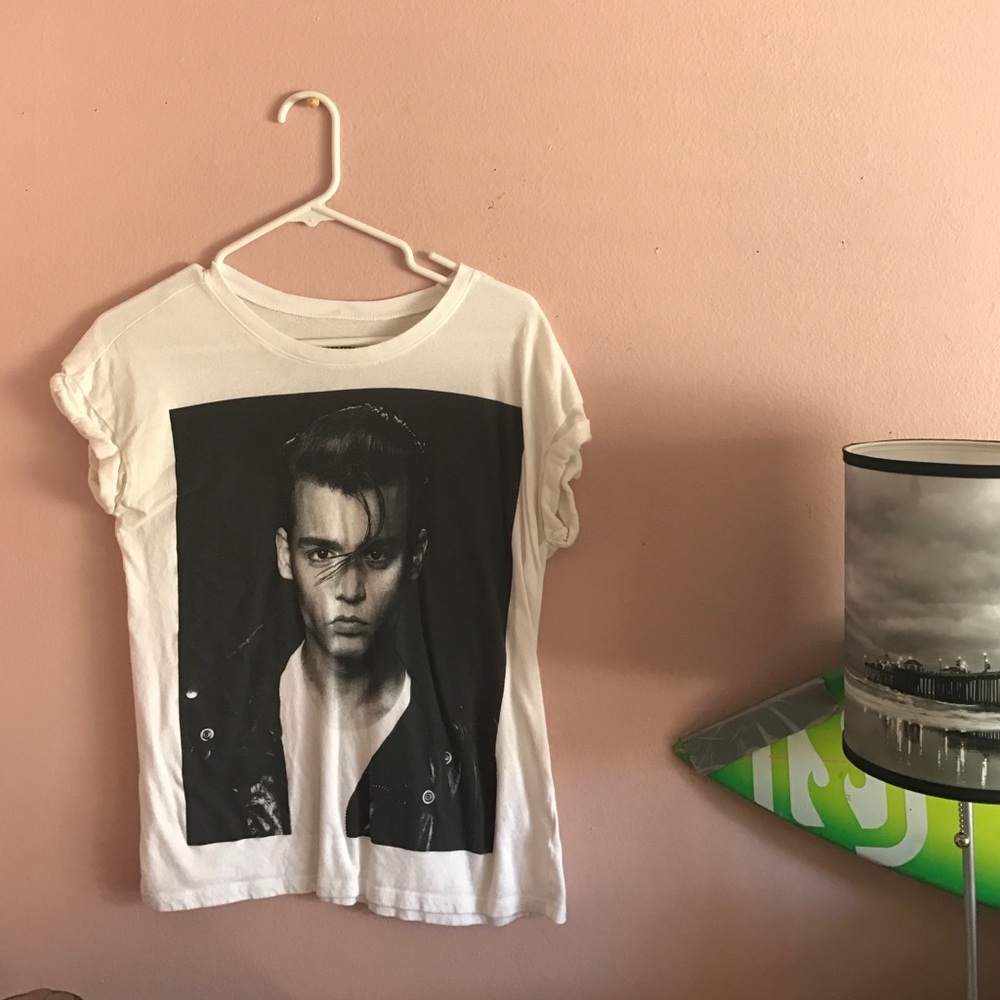 Young Johnny Depp Tee