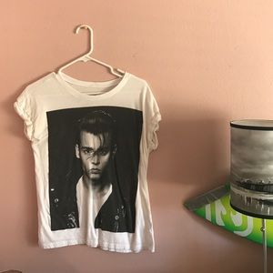 Young Johnny Depp Tee