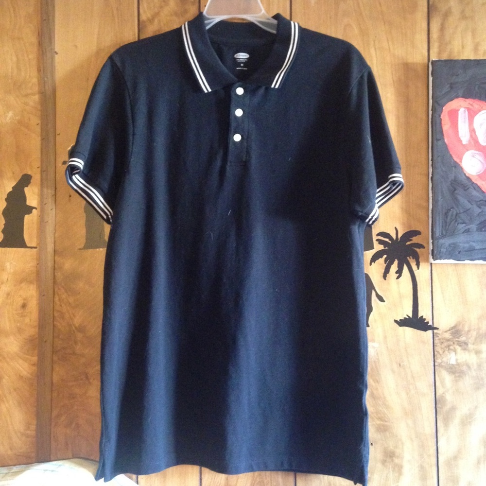 ‼️ LOWEST‼️Men's size medium polo shirt black
