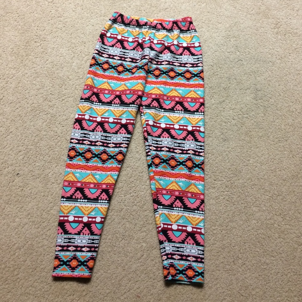 Fleece lined tribal leggings!! ❤