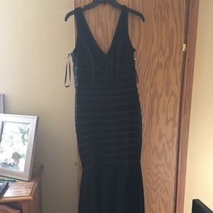 Black formal dress