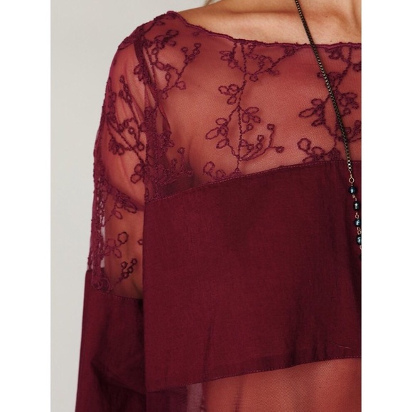 Free People - Cannaregio - Oversized Mesh Top - Picture 3 of 8