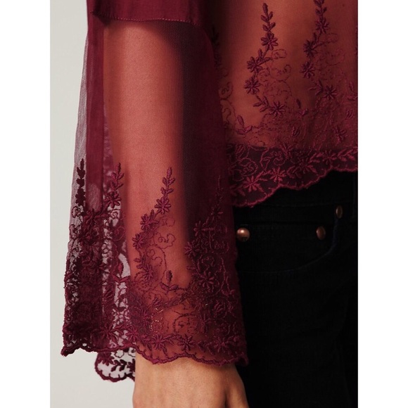 Free People - Cannaregio - Oversized Mesh Top - Picture 6 of 8