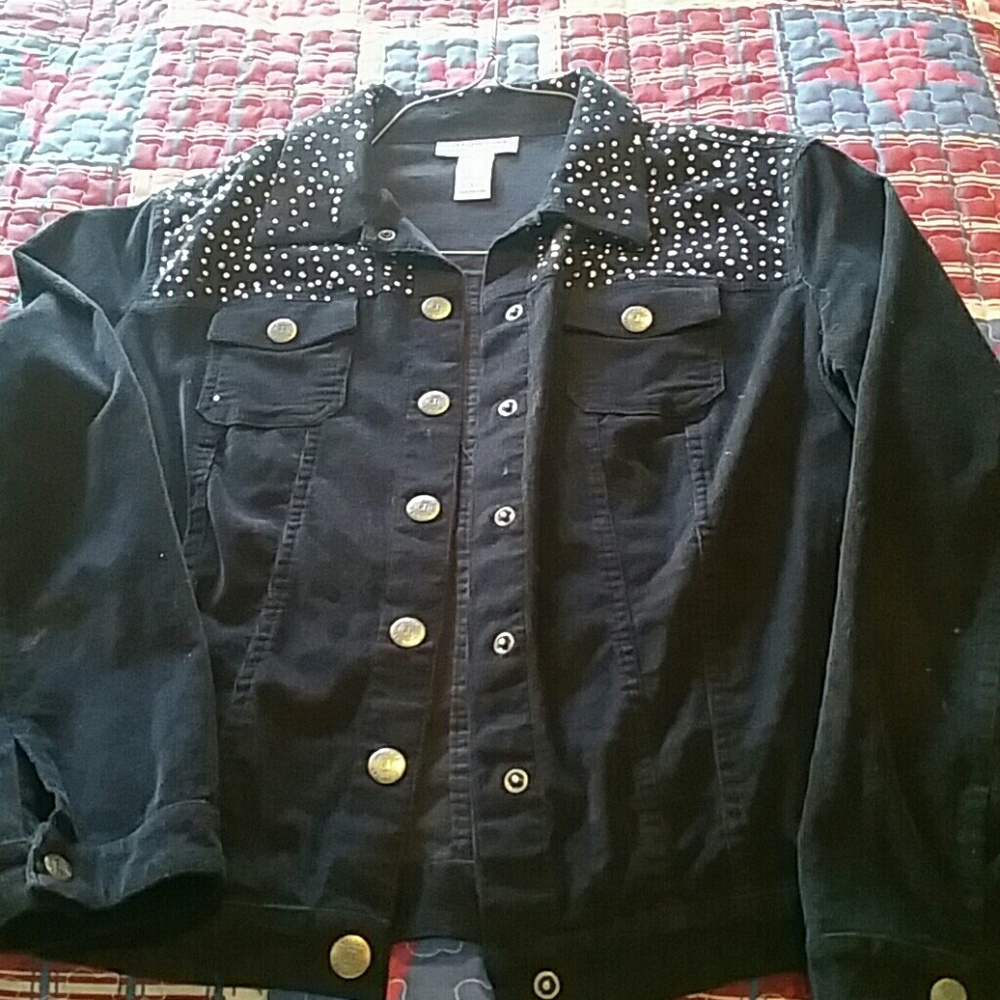 CATHY DANIELS BLK JACKET