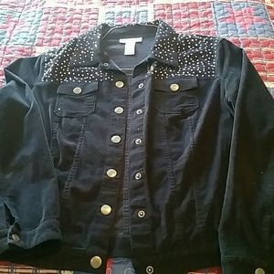 CATHY DANIELS BLK JACKET