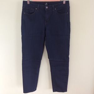 Just Black from Stitch Fix Cropped Skinny Jeans