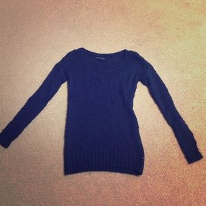 Navy knit sweater!