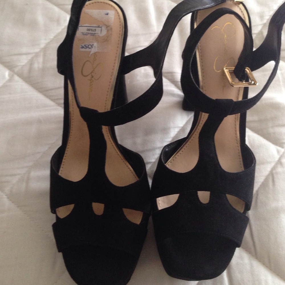 Black heels