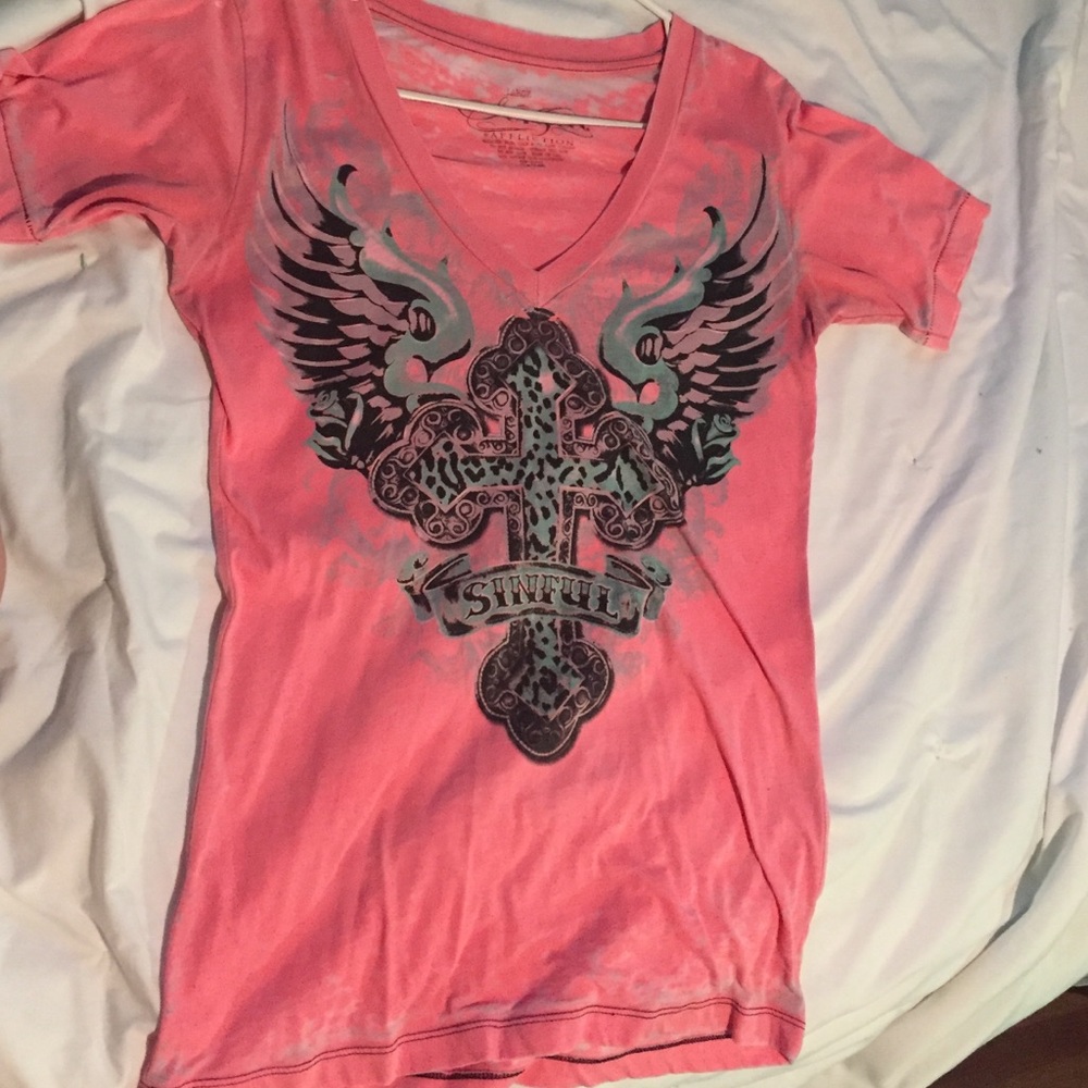 Sinful shirt size large