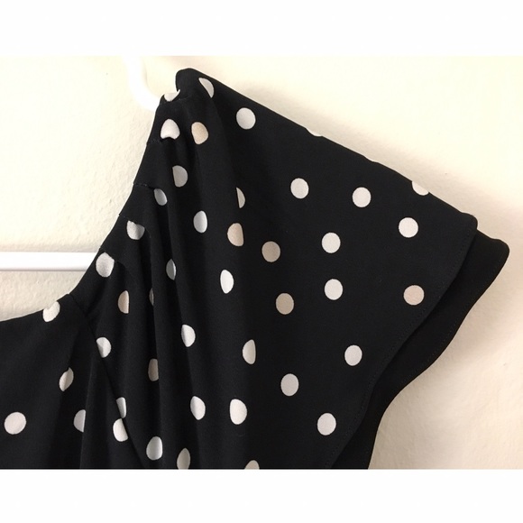 • SOLD • White House Black Market PolkaDot Dress - Picture 5 of 5