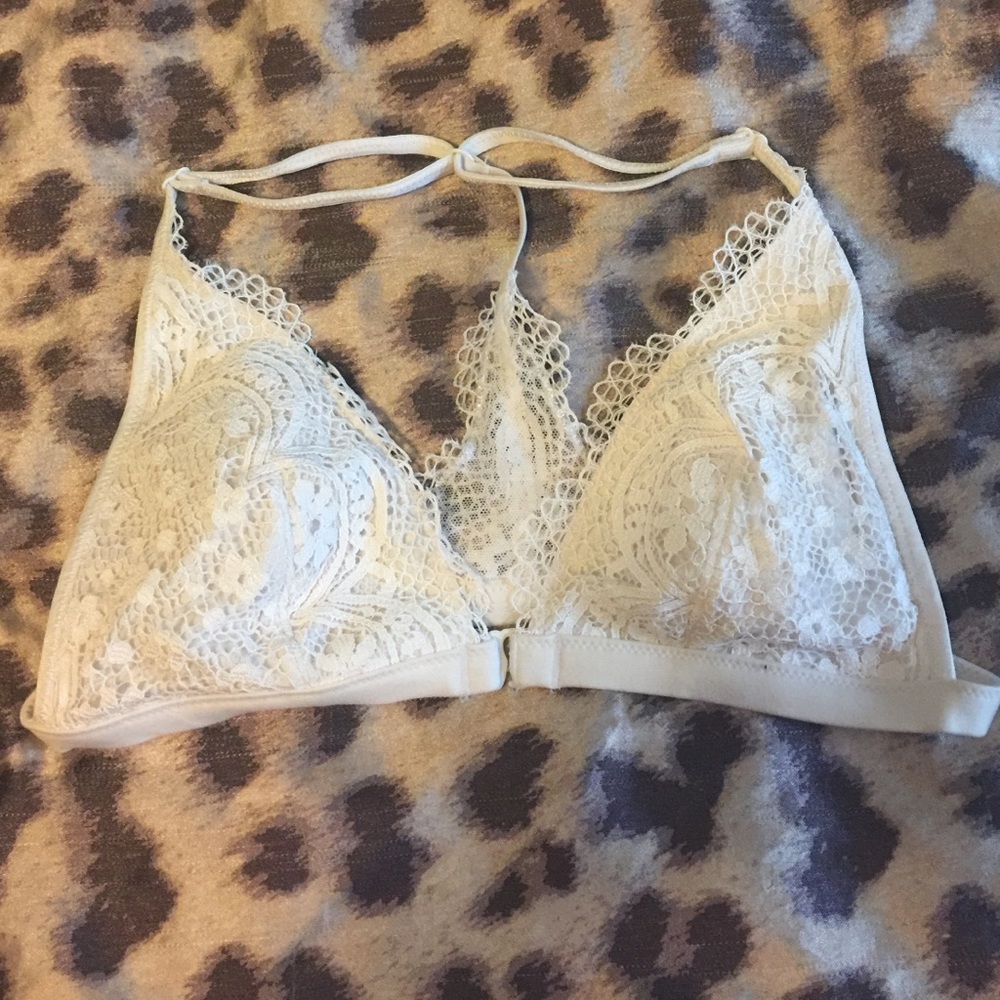 VS T-back Lace bralette, small
