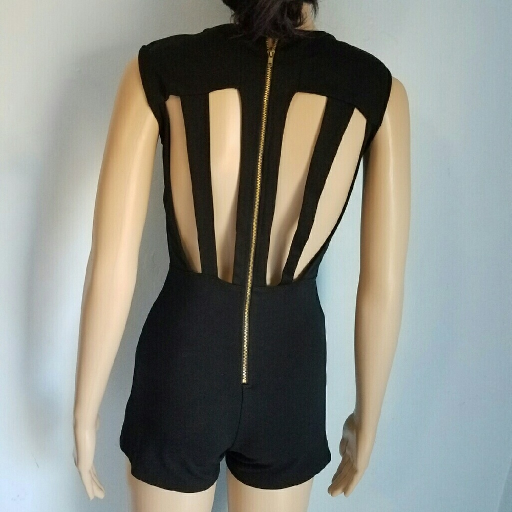 BLACK ROMPER - Picture 2 of 4