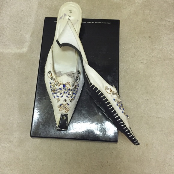 Ultra suede mule shoes - Picture 2 of 3