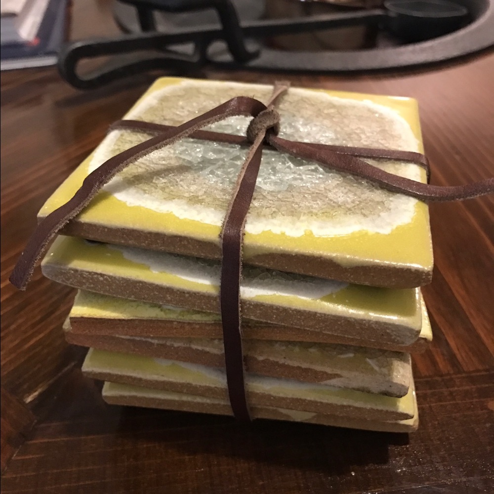 Anthropologie coasters (set of 6).