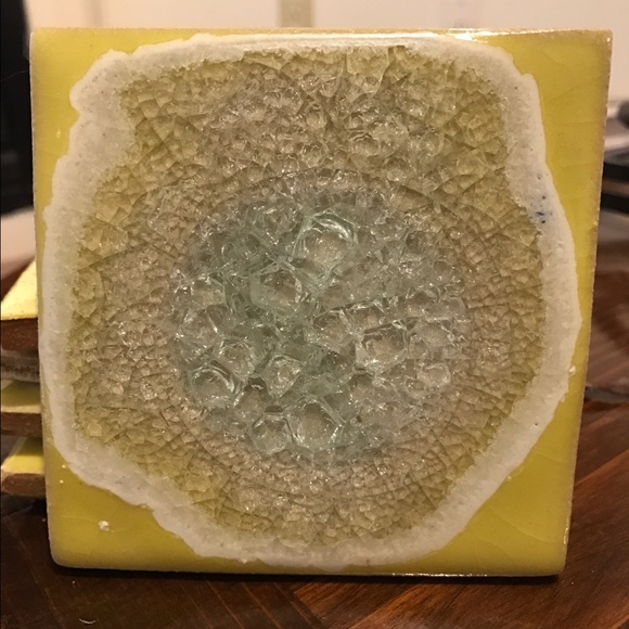 Anthropologie coasters (set of 6). - Picture 3 of 4