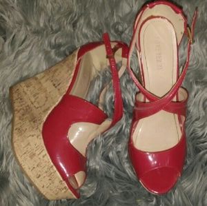 Platform wedge sandals