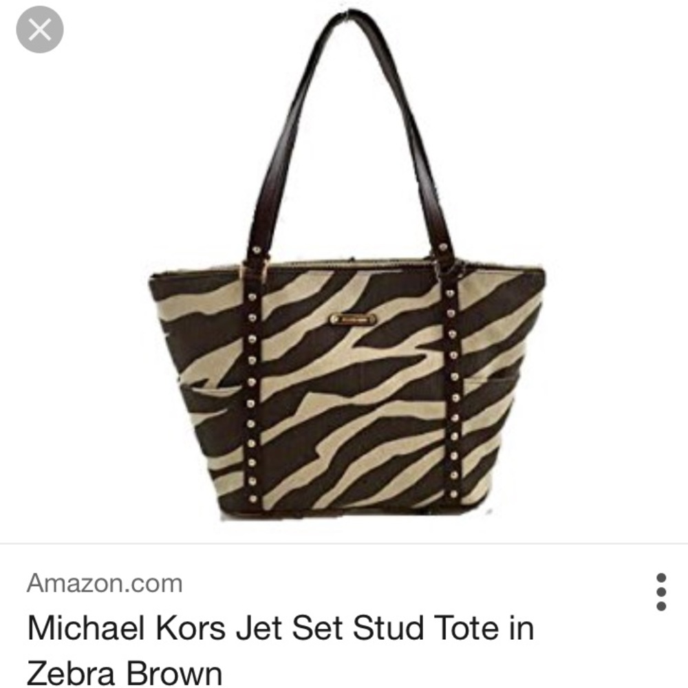 Michael Kors jet set stud tote