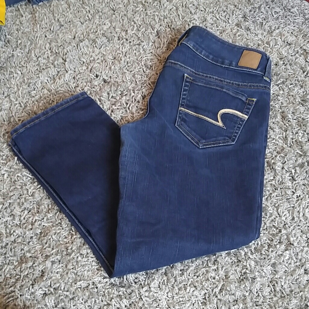 American eagle cropped pants