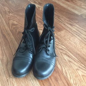 Steve Madden combat boots