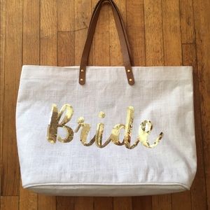 Bride tote