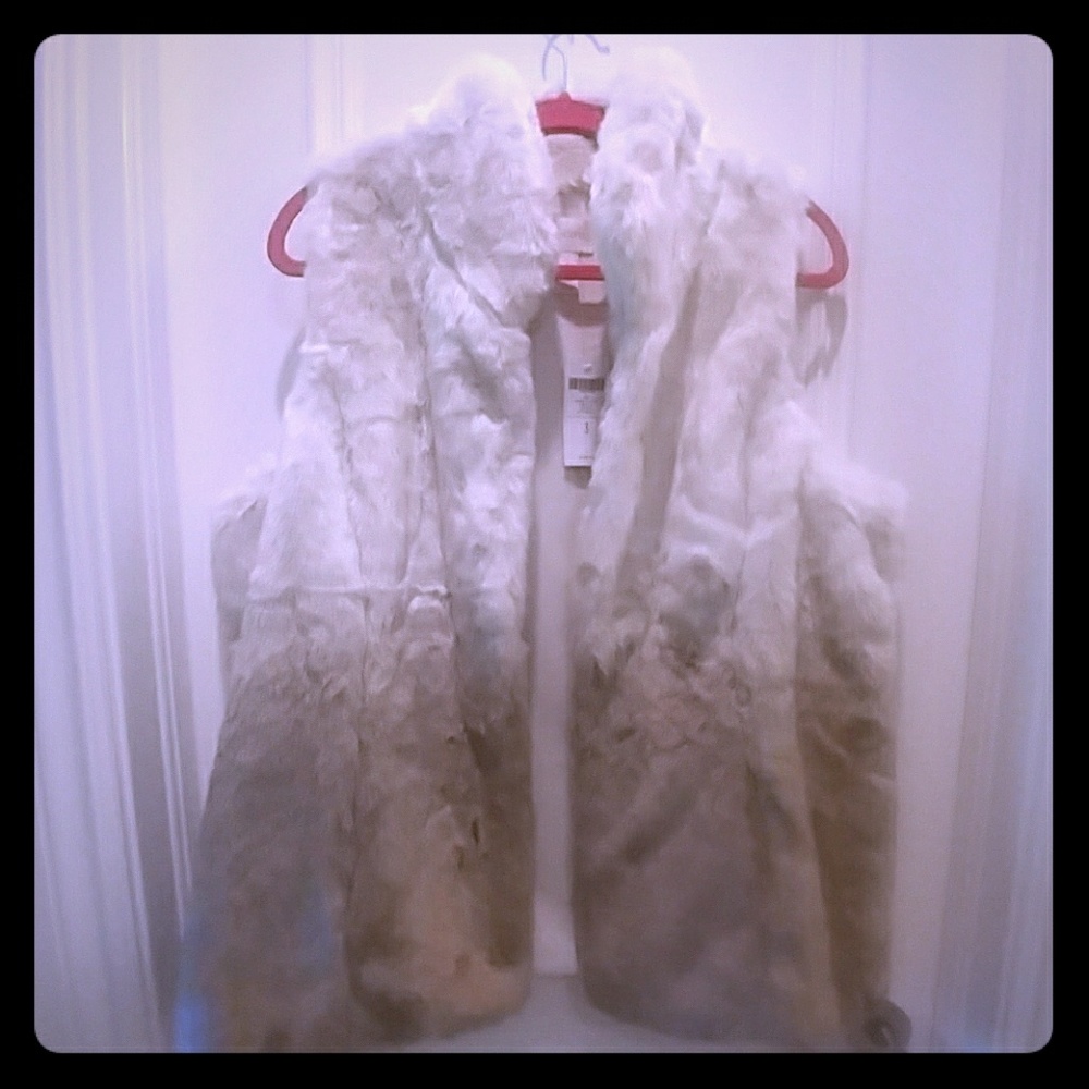 Chico's Furrie Vest