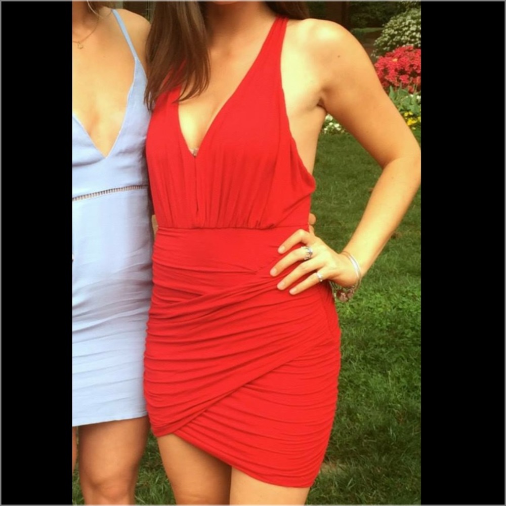 Red formal/ going out dress