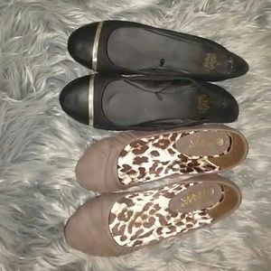 2 pairs flats