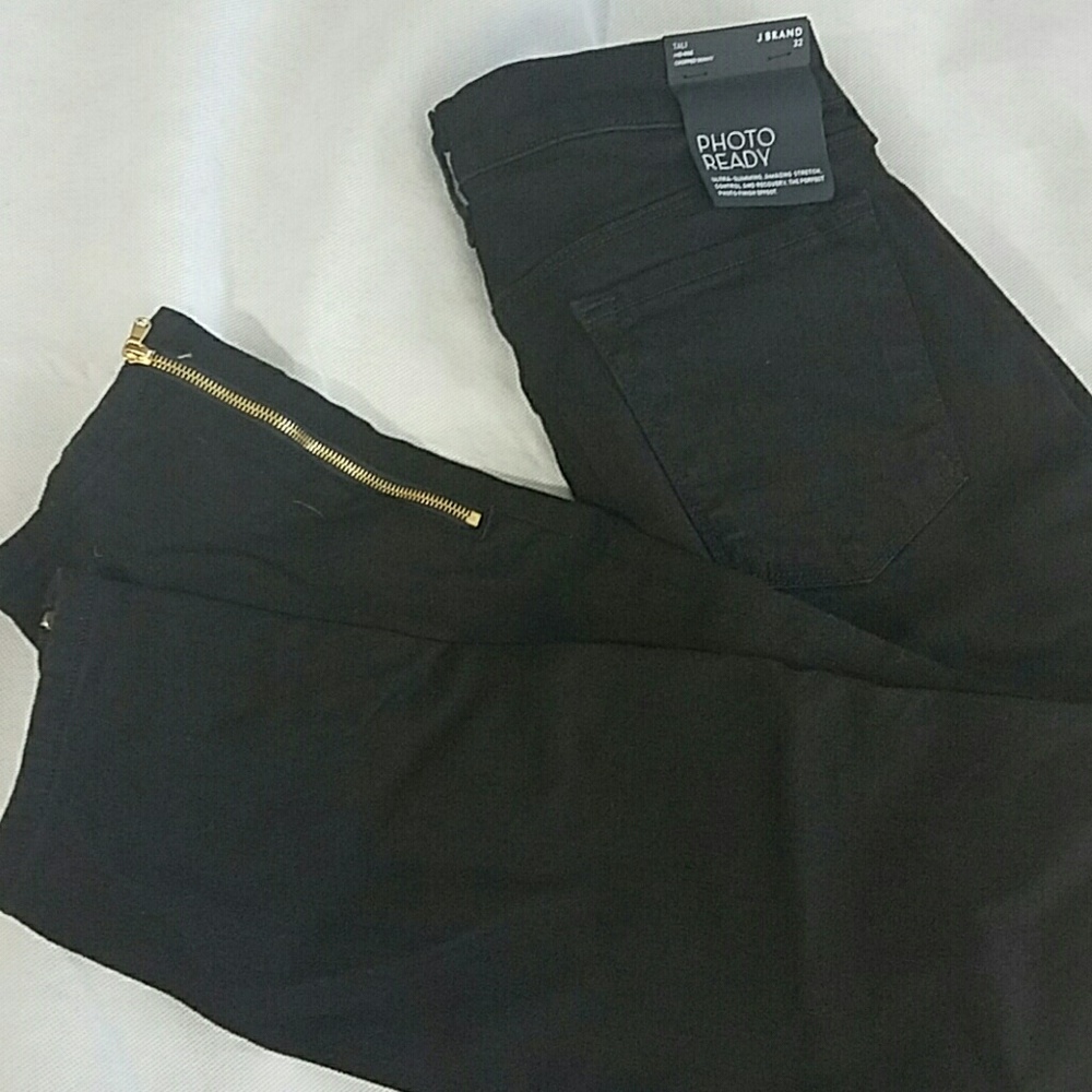 J Brand NWT Photo Ready Black Zipper Jean 32