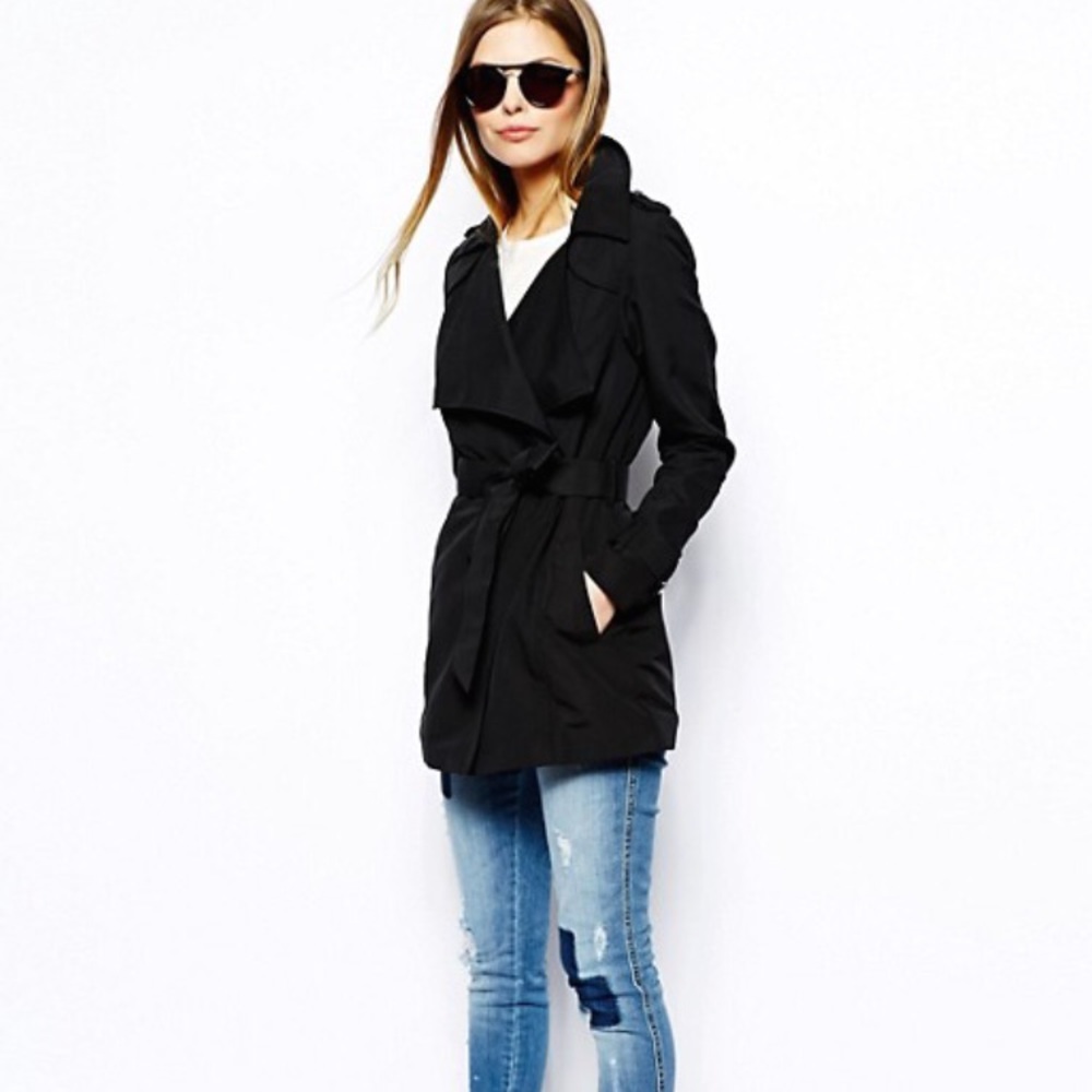 ASOS Vero Moda double breasted mac XS