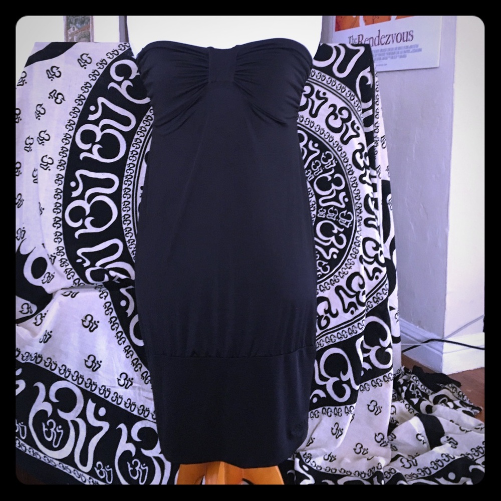 Guess brand strapless dress