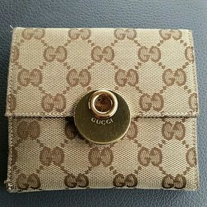 Gucci Double Hook bifold wallet