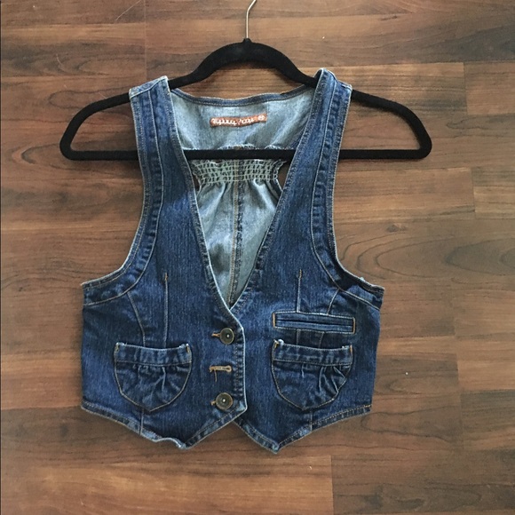 Crochet and Denim Vest Bundle - Picture 5 of 7