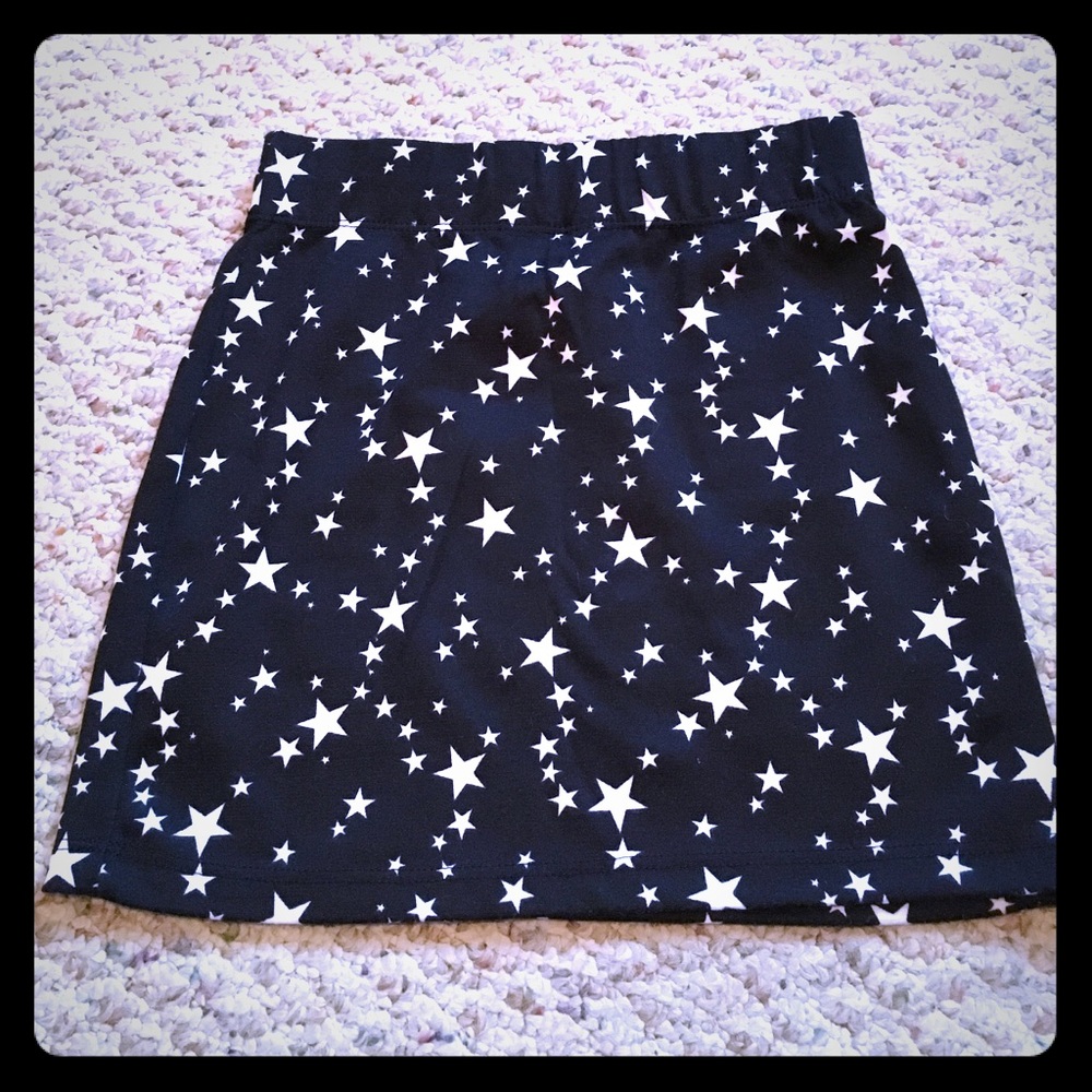 Star bodycon skirt🌟