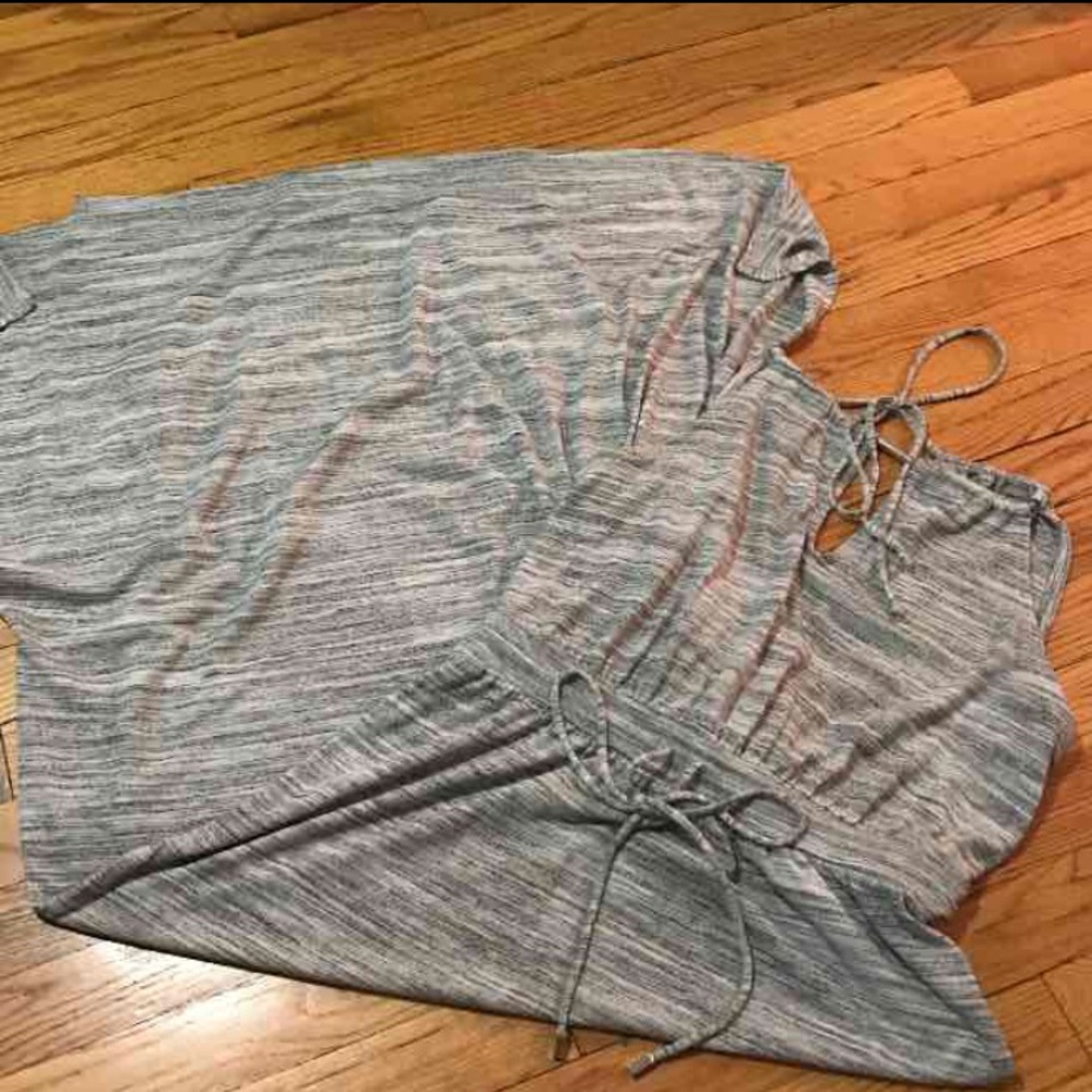 Banana republic high neck maxi dress