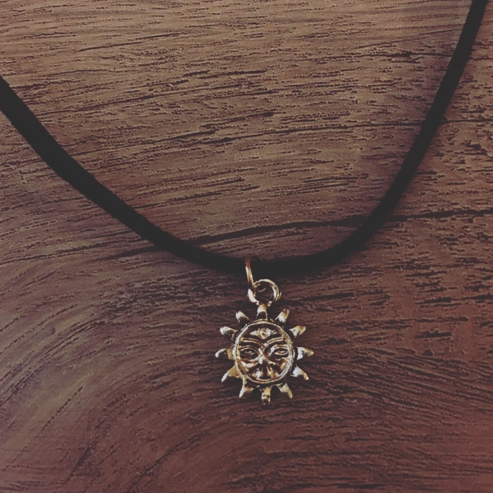 Sun Charm Choker