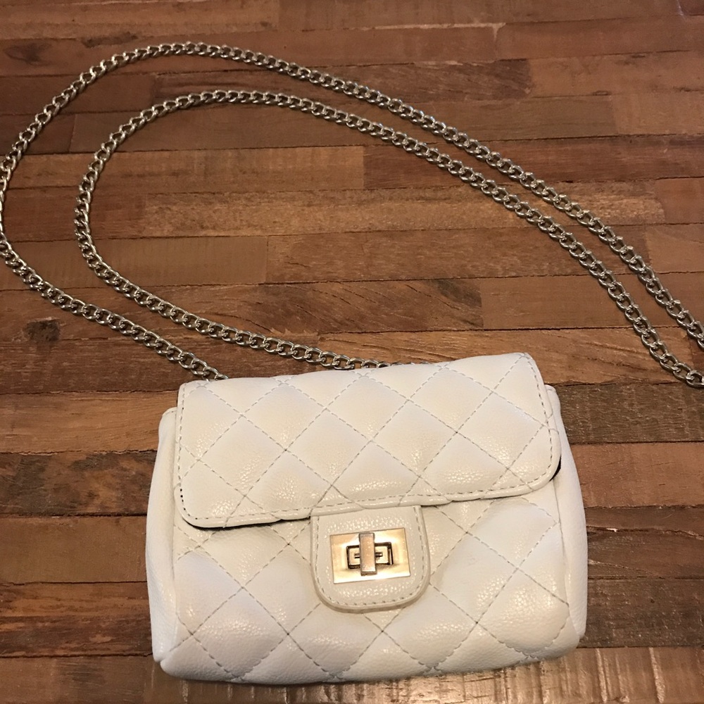 Gold link mini bag
