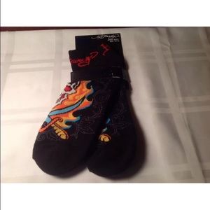 Ed Hardy Sport socks size 10-13
