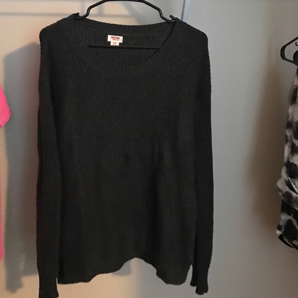 Charcoal gray sweater