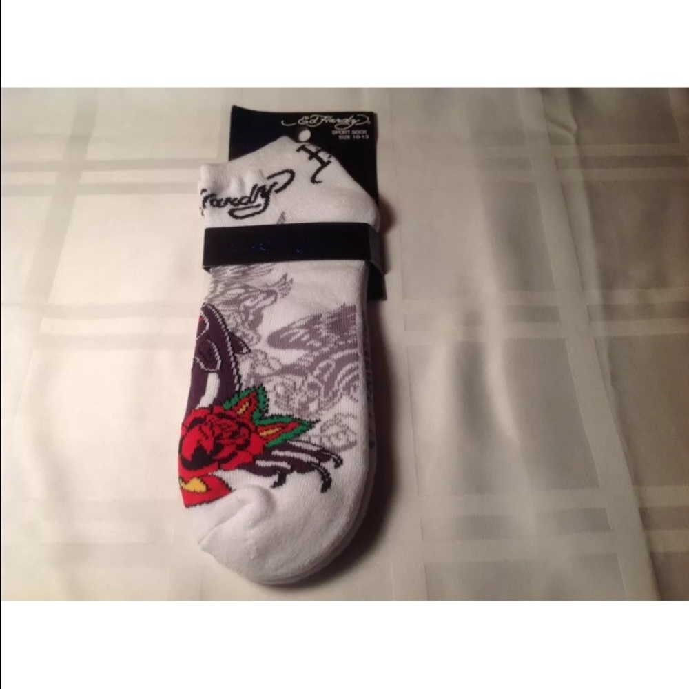 Ed Hardy Sport socks size 10-13