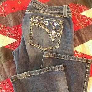 Wrangled Rock 47 ultra low rise jeans