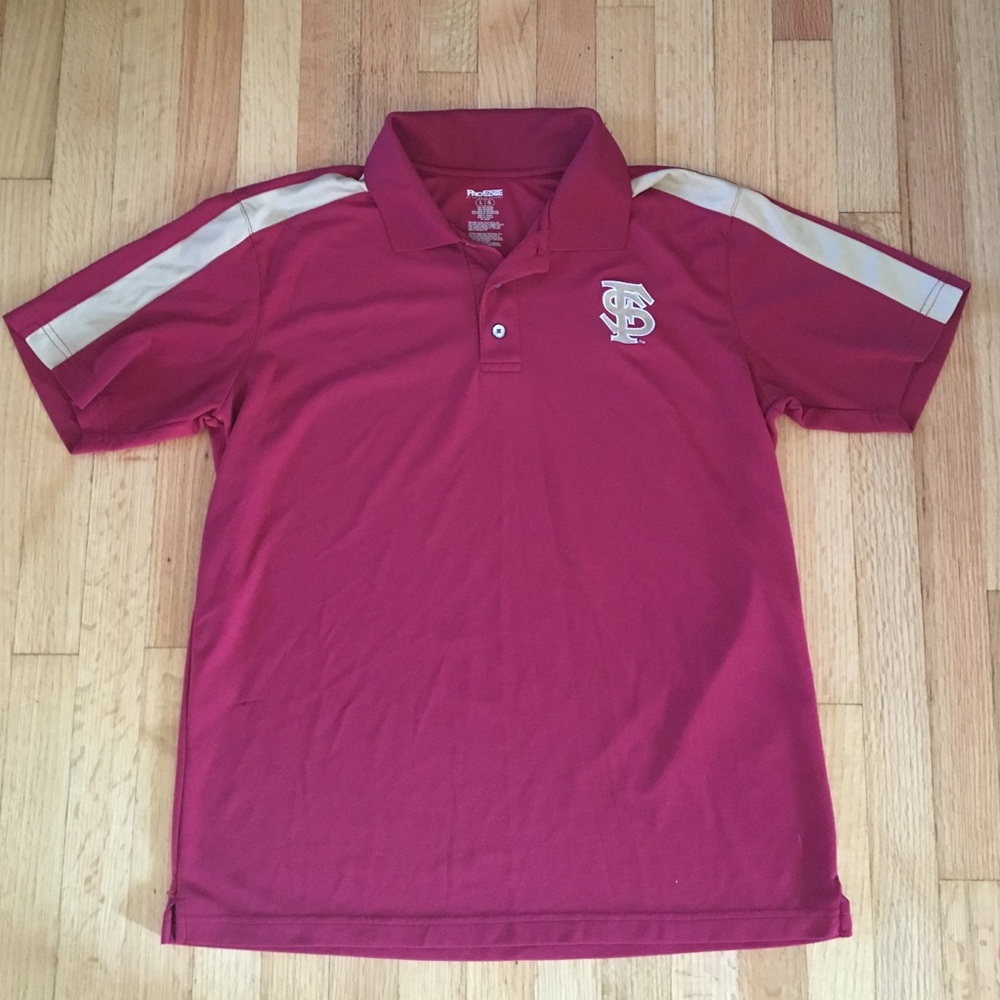 FSU athletic material polo