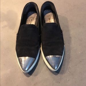 Miu Miu Cap-Toe Slip-on Sneakers Size 36 (6)