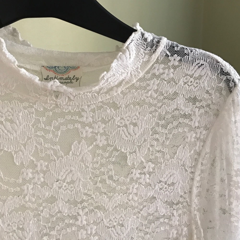 Free People lace top