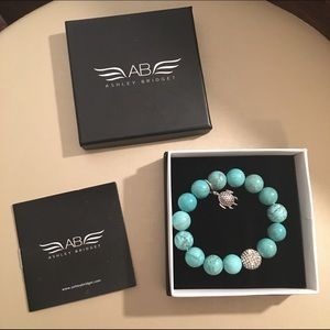 NEW Ashley Bridget turquoise Sea Turtle Bracelet