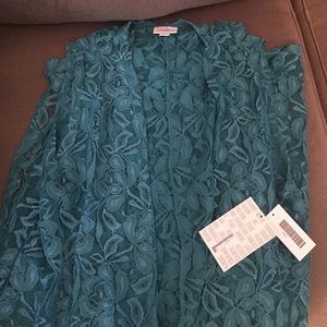 Gorgeous deep teal LuLaRoe Joy
