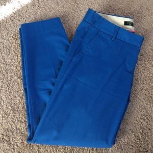 Royal Blue City Fit Stretch Trousers
